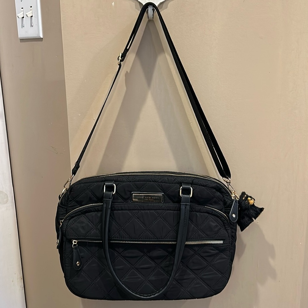 Marc New York, Andrew Marc satchel with lots of zippered sections!